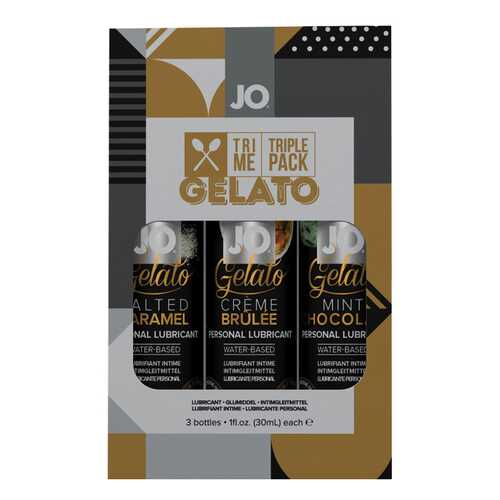 Подарочный набор System JO вкусовых лубрикантов Tri-Me Triple Pack Gelato в Фаберлик