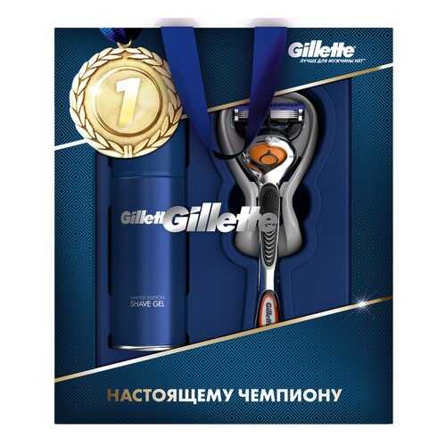 Подарочный набор Gillette Бритва Fusion5 ProGlide + Sensitive Гель для бритья 200 мл в Фаберлик