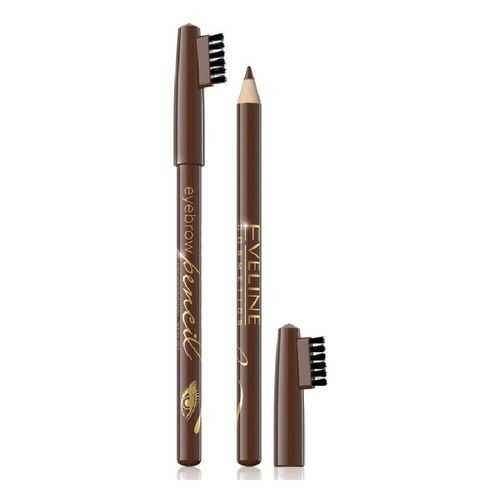 Контурный карандаш для бровей Eveline Eyebrow Pencil Brown в Фаберлик