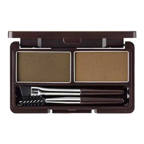 Пудра для бровей The Saem Eco Soul Eyebrow Kit, 02 Серо-коричневая, 2*2,5 г в Фаберлик