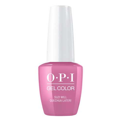 Лак для ногтей OPI GelColor GCP31 Suzi Will Quechua Later! 15 мл в Фаберлик