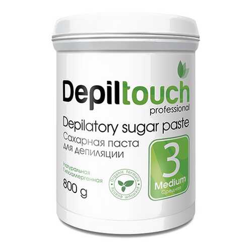 Сахарная паста для депиляции Depiltouch Depilatory Sugar Paste Medium №3 средняя, 800 гр в Фаберлик