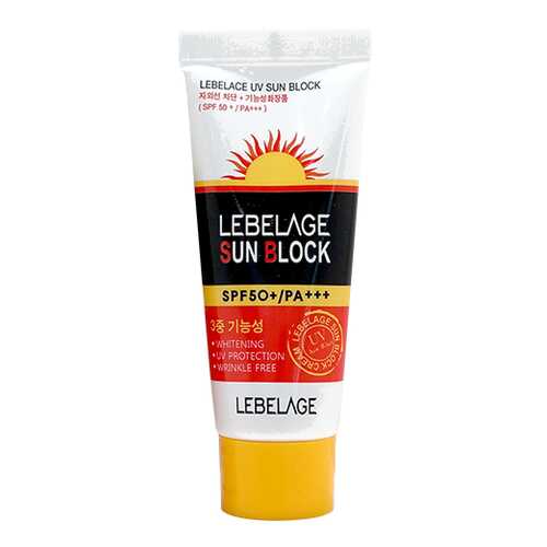 Солнцезащитное средство Lebelage UV Sun Block SPF50+/ PA+++ 30 мл в Фаберлик