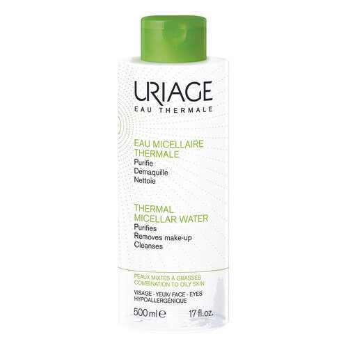 Мицеллярная вода Uriage Thermal Micellar Water Combination to Oily Skin 500 мл в Фаберлик