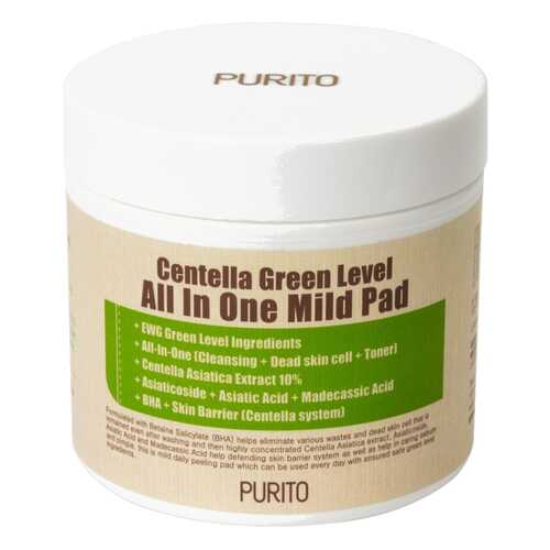 Пилинг для лица PURITO Centella Green Level All In One Mild Pad 130 мл в Фаберлик