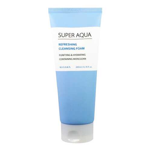 Средство для умывания MISSHA Super Aqua Refreshing Cleansing Foam 200 мл в Фаберлик