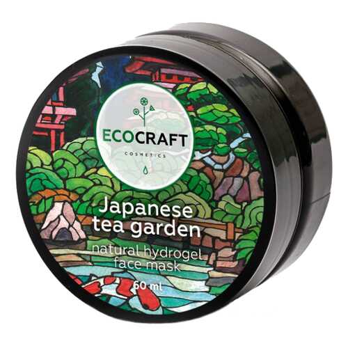 Маска для лица Ecocraft Natural Hydrogel Face Mask Japanese tea garden 60 мл в Фаберлик