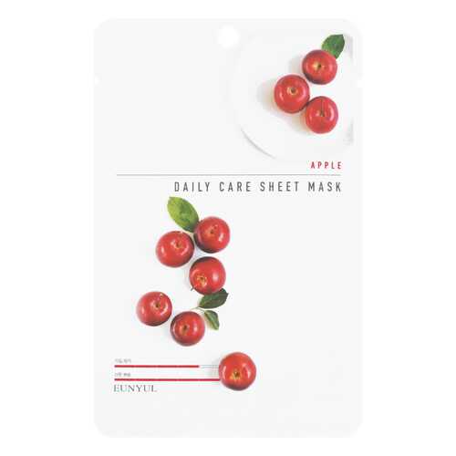 Маска для лица Eunyul Daily Care Sheet Mask Apple 22 г в Фаберлик