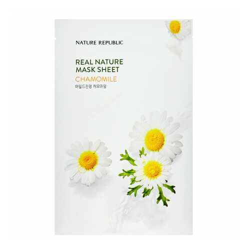 Маска для лица листовая REAL NATURE CHAMOMILE MASK SHEET 23мл в Фаберлик