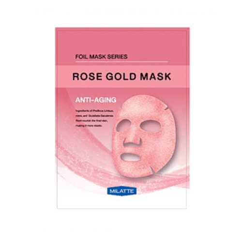 Маска тканевая антивозрастная MILATTE ROSE GOLD MASK_ANTI-AGING 23гр в Фаберлик