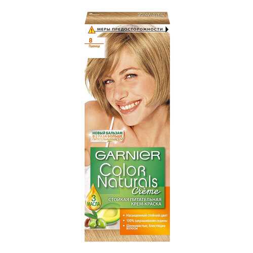 Краска для волос Garnier Color Naturals 8.0 Пшеница 110 мл в Фаберлик