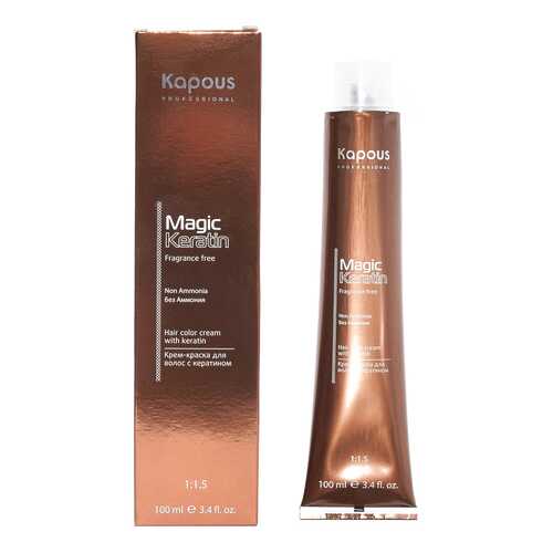 Краска для волос Kapous Professional Magic Keratin Non Ammonia 012 Бежевый холодный 100 мл в Фаберлик