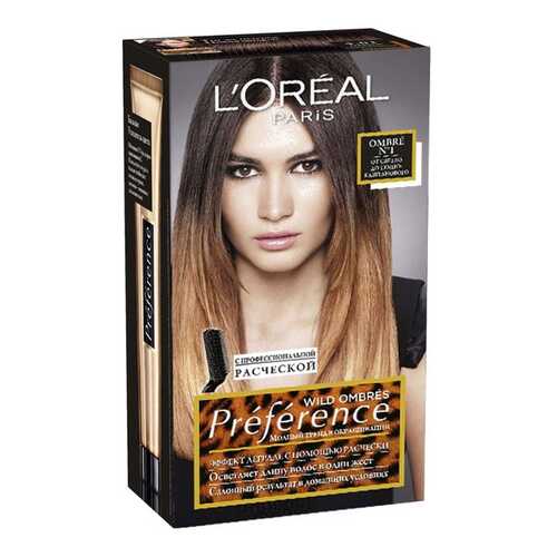 Краска для волос L`Oreal Paris Preferance Ombres 01 40 мл в Фаберлик