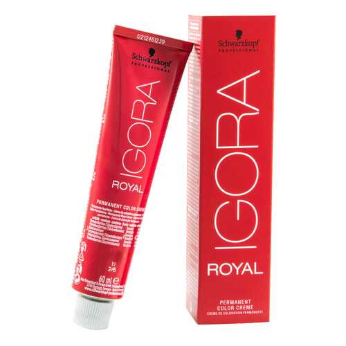 Краска для волос Schwarzkopf Professional Igora Royal 1-0 Черный натуральный 60 мл в Фаберлик