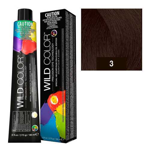 Wildcolor - Стойкая крем-краска Permanent Hair Color 3N/W Темно-коричневый 180 мл в Фаберлик