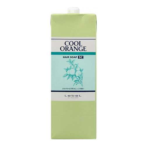 Шампунь Lebel Cool Orange Hair Soap Super Cool 1,6 л в Фаберлик