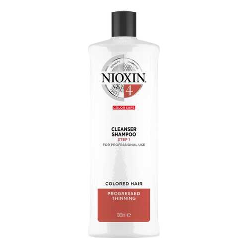 Шампунь Nioxin Cleanser System 4 1000 мл в Фаберлик