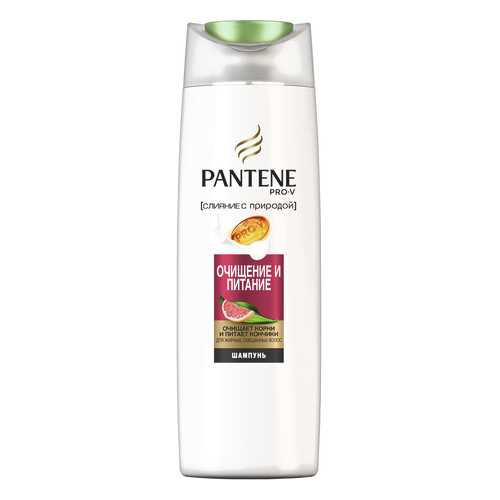 Шампунь Pantene Слияние с природой Очищение и Питание 400 мл в Фаберлик